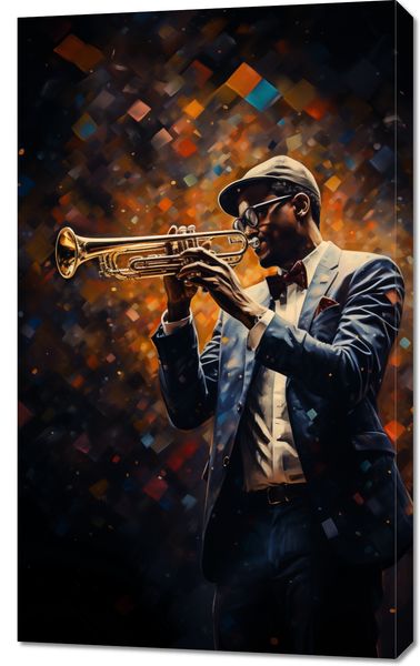 Obraz 60x100cm Symfonia na Trąbce zdjęcie 1