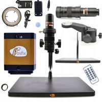 MIKROSKOP CYFROWY DO LUTOWANIA ROSFIX 4K 16MP ZESTAW XXL OŚWIETLACZ +KAMERA