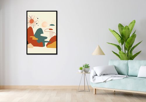 Plakat 70x100cm Kosmos Barw na Arena.pl