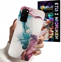 ETUI CASE DO SAMSUNG S21 FE - MARMUR WZORY DLA KOBIET PLECKI OBUDOWA
