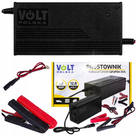 PROSTOWNIK ŁADOWARKA DO AKUMULATORA LIFEPO4 LITOWEGO 12V 30A 12.8V 14.6V