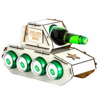 Prezent na dzień Dziadka Czołg Tank na Piwo super upominek Biały
