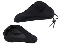 SIODEŁKO NAKŁADKA ŻELOWA SIODEŁKO ROWER POKROWIEC ŚCIĄGACZ ODBLASK