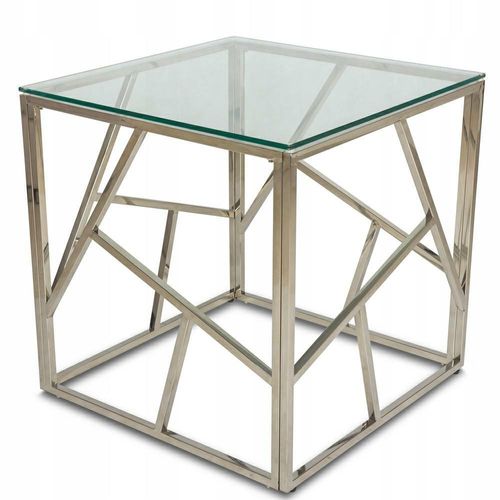 STOLIK KAWOWY LASIMA SILVER 55 CM na Arena.pl