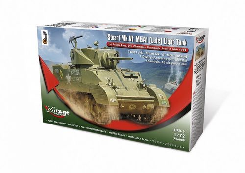 Model do Sklejania Czołg Stuart Mk.VI M5A1 na Arena.pl