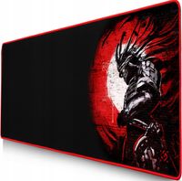 Duża Podkładka Gamingowa pod Myszkę i Klawiaturę Dla Graczy Obszyte Boki