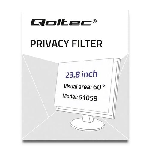 Filtr prywatyzujący Qoltec 23,8 " 16:9 na Arena.pl