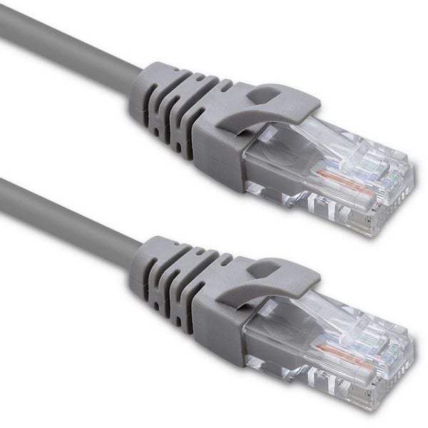 Qoltec Kabel Patchcord UTP CAT5e 2 x RJ-45 5m High speed Gold zdjęcie 1