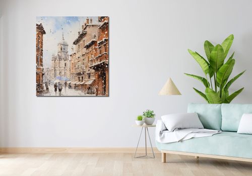 Obraz 90x100cm Urok Starych Miast na Arena.pl