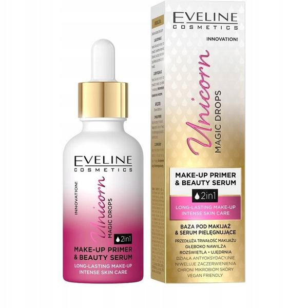 BAZA POD MAKIJAŻ 30ML UNICORN MAGIC DROPS Eveline zdjęcie 1
