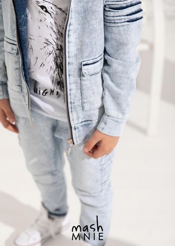 MashMNIE bluza ABSTRACT WOLF 92 98 BLUE na Arena.pl