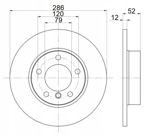 TARCZA HAM TYL 280X10 P MIKODA na Arena.pl