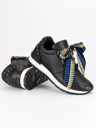 MODNE WIĄZANE TRAMPKI Rozmiar - 41 na Arena.pl