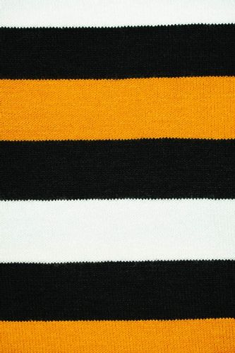 Peacocks Miodowy Sweter w Pasy - 42 / XL na Arena.pl