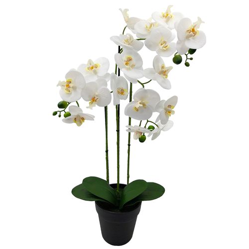 STORCZYK W DONICZCE BIAŁY SZTUCZNY STORCZYK WYSOKI 70 cm ORCHIDEA DEKORACJA na Arena.pl