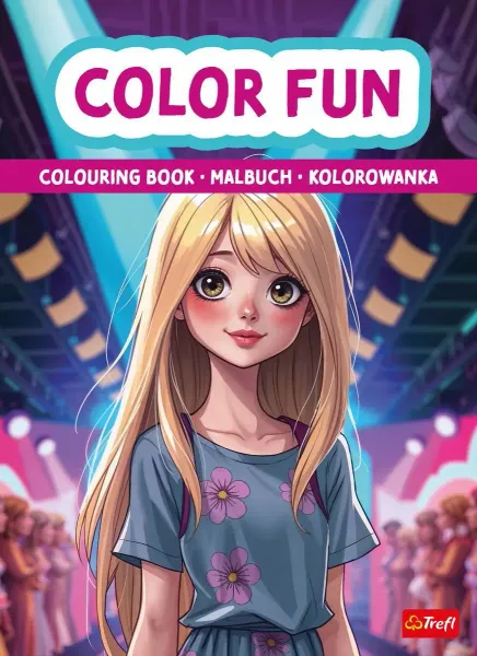 Modelki. Kolorowanka. Malbuch. Colouring book zdjęcie 1