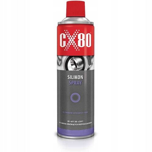 CX80 Silikon Spray Smar Sylikonowy Do Kontaktu z Żywnością w Sprayu 500 ml na Arena.pl