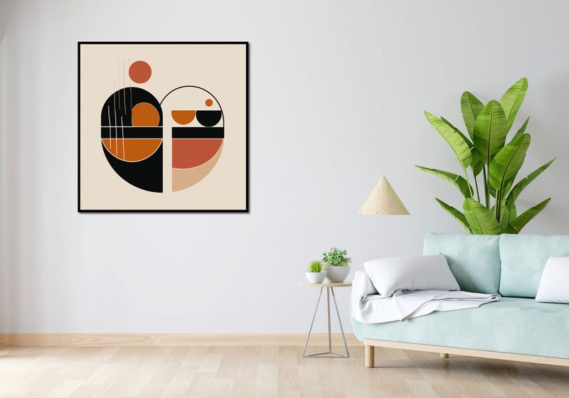 Plakat 100x100cm Proza Kształtów zdjęcie 4