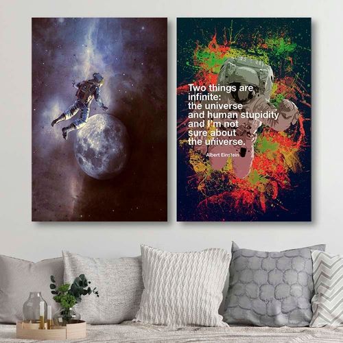 Deco Panel, Sentencja Einsteina 50x70 na Arena.pl