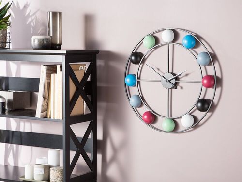 Zegar ścienny ø 56 cm wielokolorowy REIDEN na Arena.pl