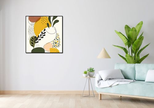 Plakat 80x80cm Botaniczne Impresje na Arena.pl