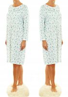 Koszula nocna Lena piżama damska 100% bawełna MEGA PLUS SIZE