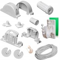 ZESTAW CZĘŚCI DO ROLET W KASECIE MECHANIZM CZĘŚCI ZAMIENNE KOMPLET