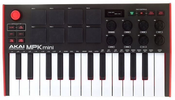 Akai MPK Mini MK3 Klawiatura sterująca USB + Software MPC Beats CMP Starter zdjęcie 12