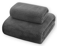 Zestaw Ręczników Z Mikrofibry - Grafitowy 20231