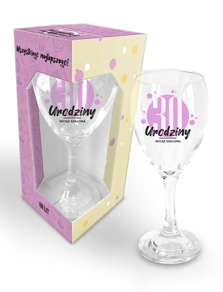 kieliszek 220ml pink 30 zdjęcie 1