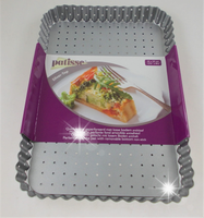 Patisse Perforowana forma do Quiche 32x22cm