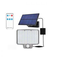 NAŚWIETLACZ LED SOLARNY 10W Z CZUJNIKIEM PIR 6500K IP44