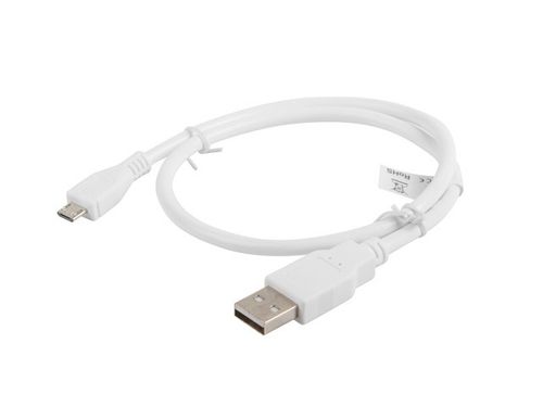 KABEL USB MICRO(M)->USB-A(M) 2.0 0.5M BIAŁY LANBERG na Arena.pl