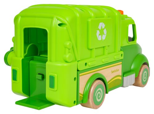 Drewniana Śmieciarka na Arena.pl