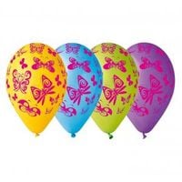 balony premium motyle 12" 5szt urodziny party bal
