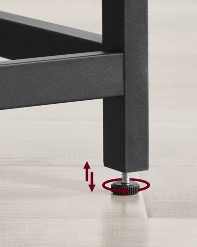 Biurko Komputerowe - sonoma - LWD073B11 na Arena.pl