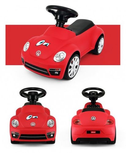 JEŹDZIK VOLKSWAGEN BEETLE - CZERWONY na Arena.pl