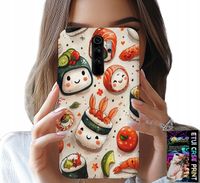ETUI DO XIAOMI NOTE 8 PRO - SŁODKIE UŚMIECHNIĘTE SUSHI OBUDOWA CASE