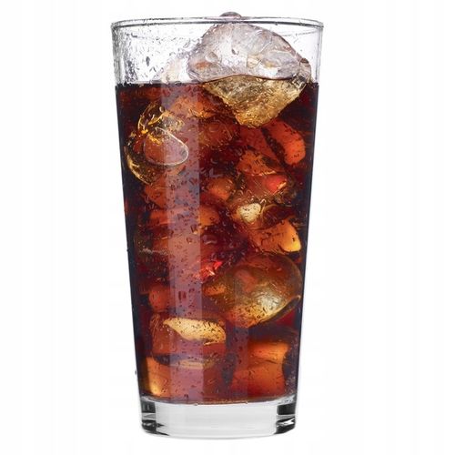 Wysokie szklanki Pure KROSNO 6szt 350ml do napojów wody soku drinków na Arena.pl