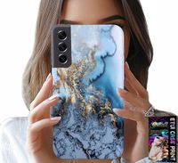 ETUI DO SAMSUNG GALAXY S22 PLUS - MARMUREK MARMURKI DAMSKIE WZORY +SZKŁO
