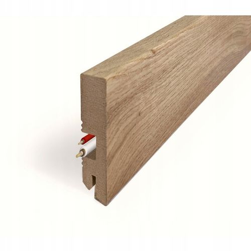 LAMELE ŚCIENNE DĄB WOTAN NA PŁYCIE 515x2750mm na Arena.pl