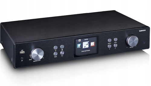 Radio Hi-Fi LENCO DIR-250BK DAB+ RDS USB Radio Internetowe Spotify WiFi na Arena.pl