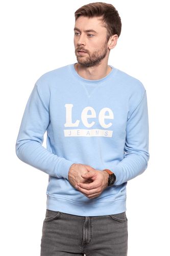 LEE BASIC GRAPHIC CREW SKY BLUE L80TJBLM XXL TAL na Arena.pl