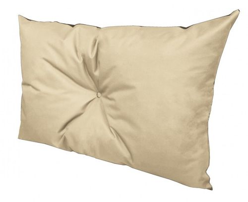 Poduszka Ogrodowa Tarasowa wodoodporna pikowana 70x40cm Krem na Arena.pl