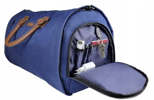 POKROWIEC na GARNITUR KOSZULE TORBA PODRÓŻNA Solidna TORBA weekendowa 2w1 na Arena.pl