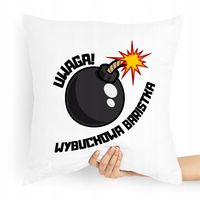 Prezent Poduszka Dla Baristy Wybuchowa Baristka Z Nadrukiem Ze Zdjęciem