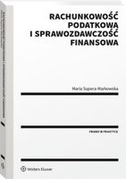 RACHUNKOWOŚĆ - ASPEKTY PRAWNE I PODATKOWE MARIA SUPERA-MARKOWSKA