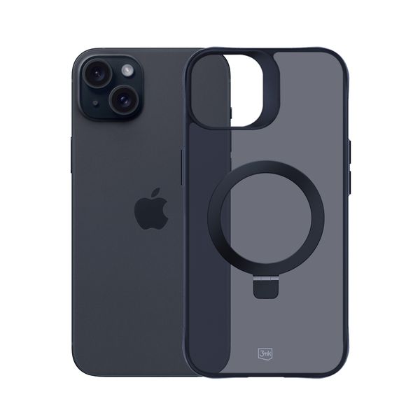 Apple iPhone 15 plus - 3mk Smoke Case Mag&Stand zdjęcie 9