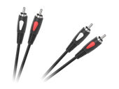 Kabel RCA przewód audio cinch 10m 2RCA- 2RCA Cabletech Eco-Line