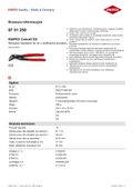 szczypce do rur cobra  z wydłużoną szcęką 250mm - kn 87 51 250